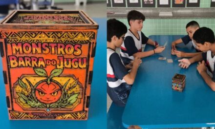 Lendas do Jucu viram jogo de cartas educativo
