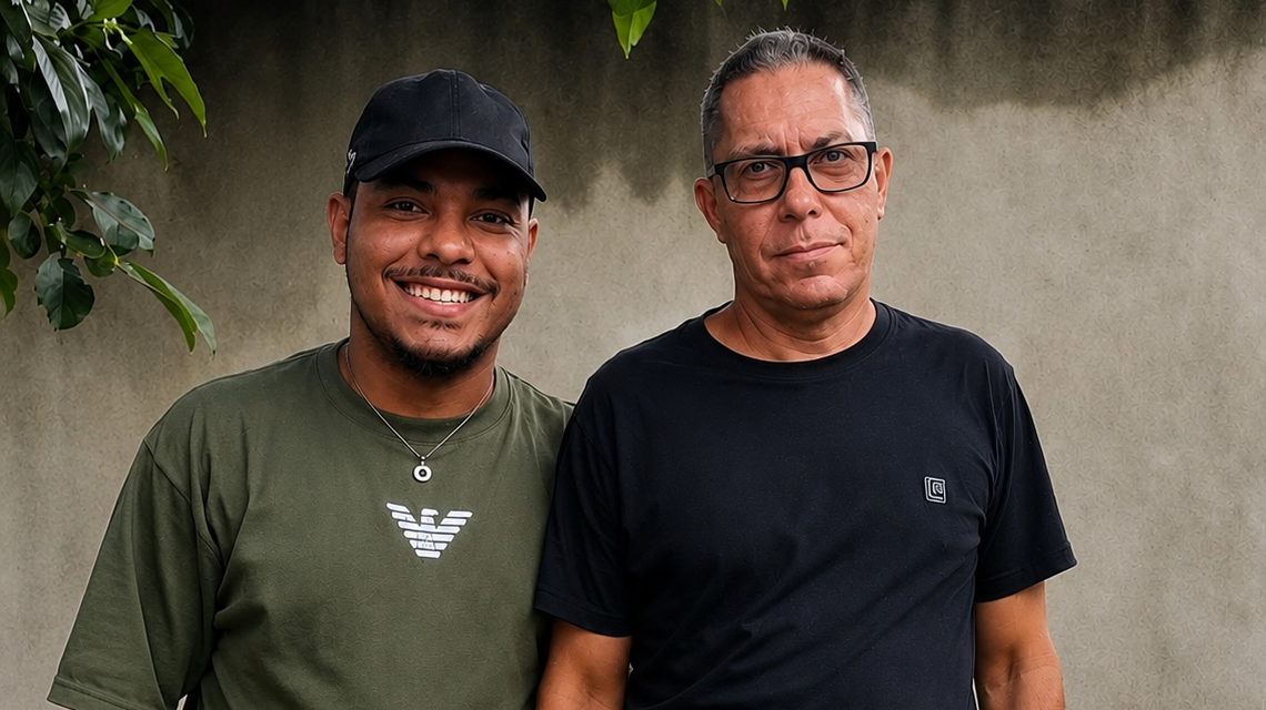 Pai doa rim ao filho e celebra o primeiro Dia dos Pais após transplante